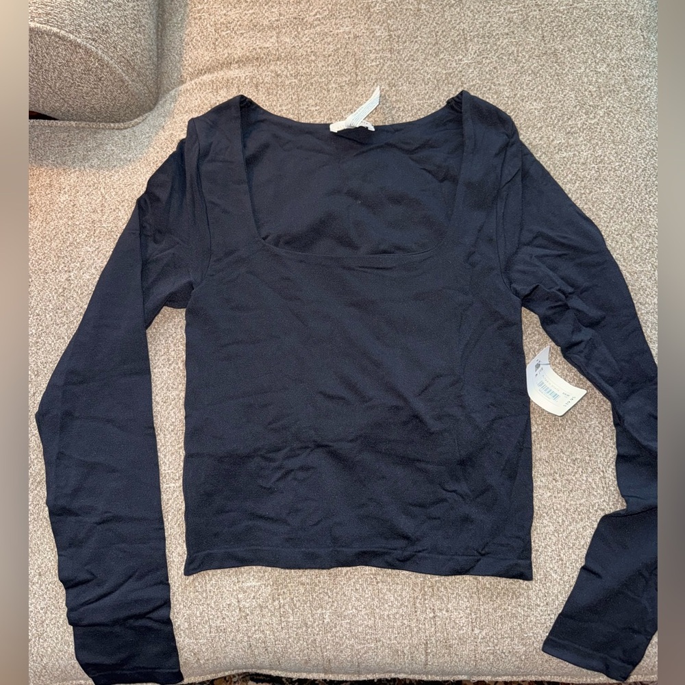Altar’d State Black Crop Top